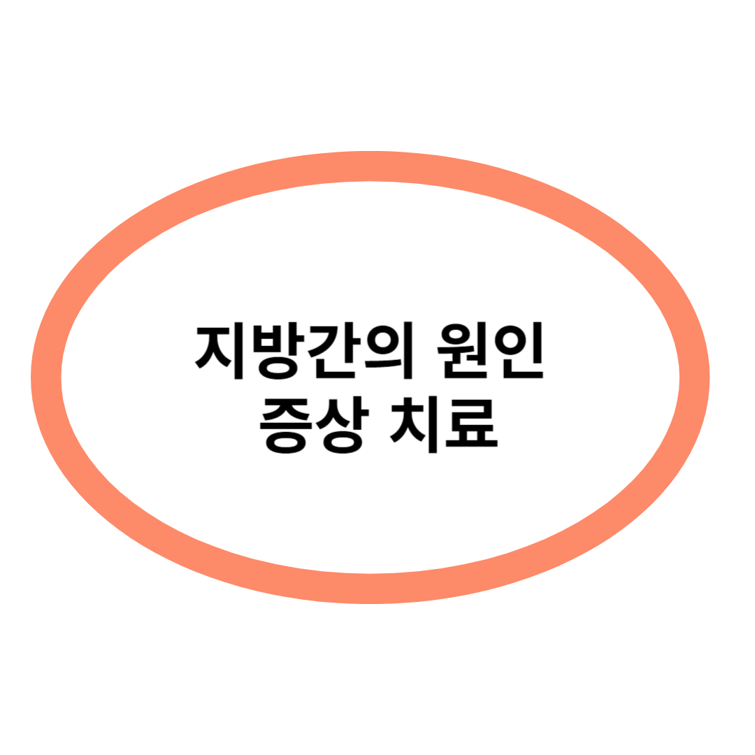 지방간의 원인 증상 치료