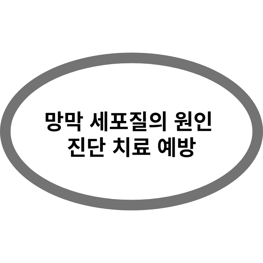 망막 세포질의 원인 진단 치료 예방