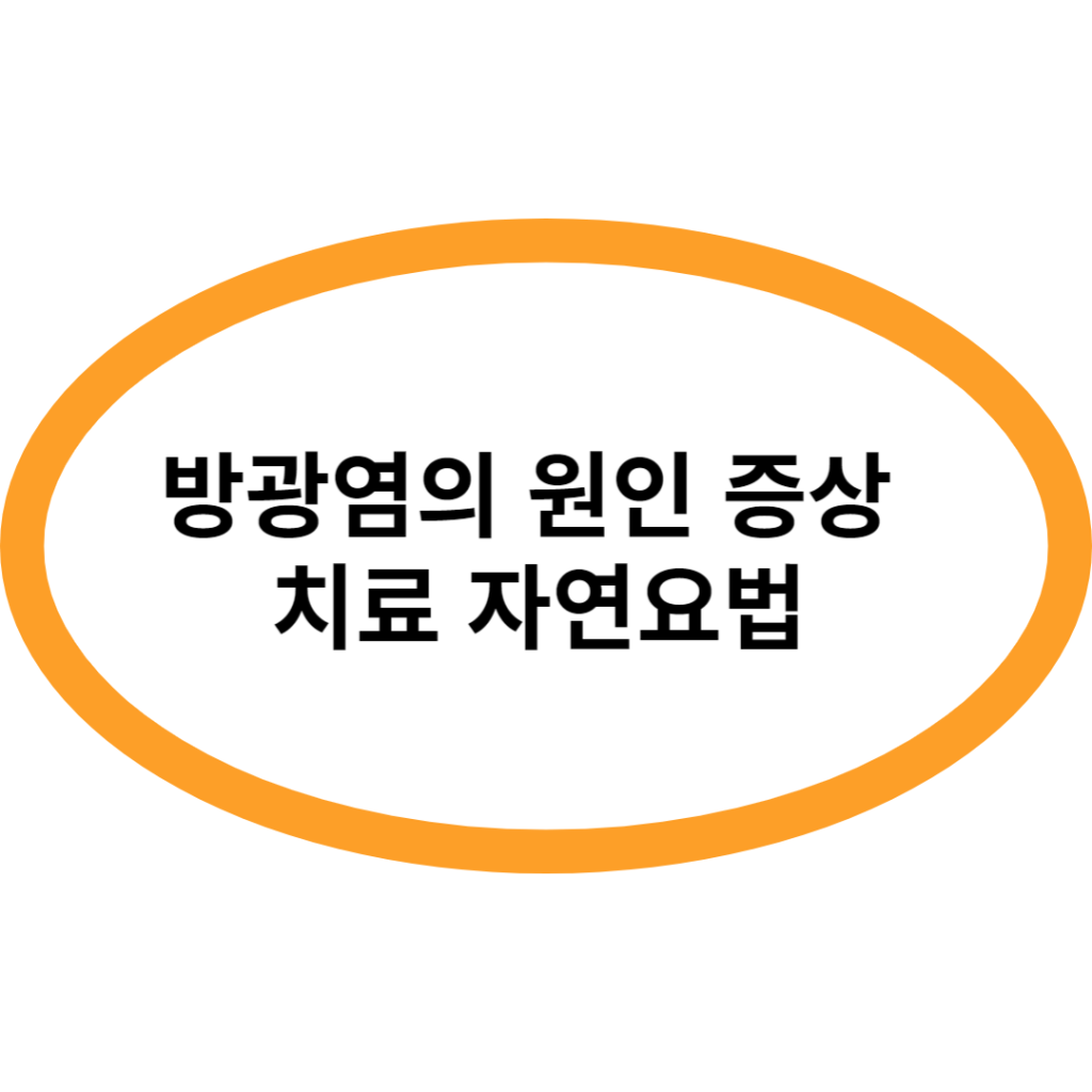 방광염의 원인 증상 치료 자연요법