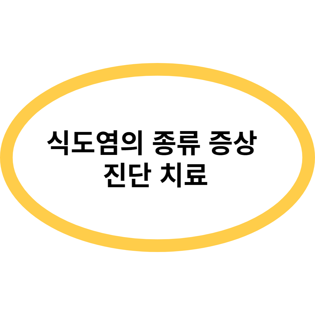 식도염의 종류 증상 진단 치료