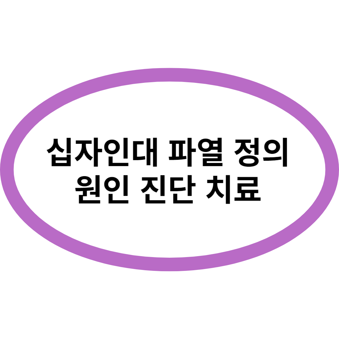 십자인대 파열 정의 원인 진단 치료